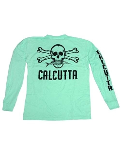 Calcutta Mens Original Logo Long Sleeve T-Shirt Soft Performance Apparel