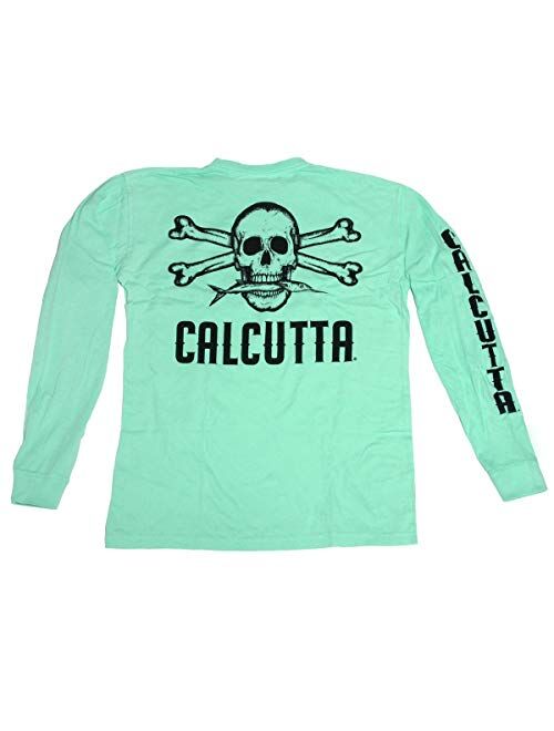 Calcutta Outdoors Calcutta Mens Original Logo Long Sleeve T-Shirt Soft Performance Apparel