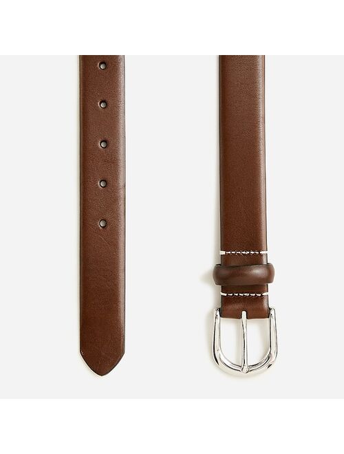 J.Crew Leather round-buckle dress belt