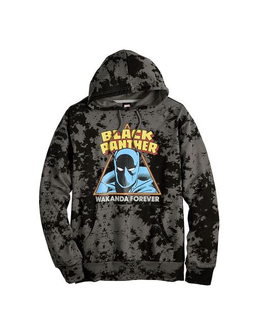 Licensed Character Men's Marvel Wakanda Forever Black Panther Hoodie