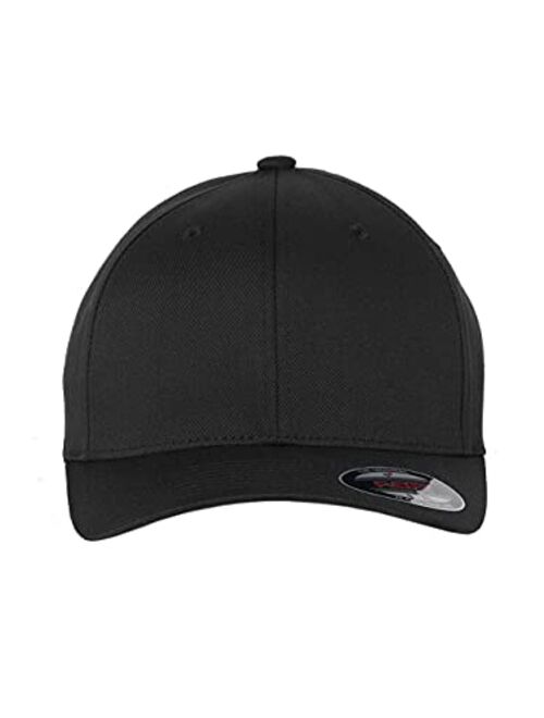 Flexfit Mens Wooly 6-Panel Cap(6277)-Black-XXL