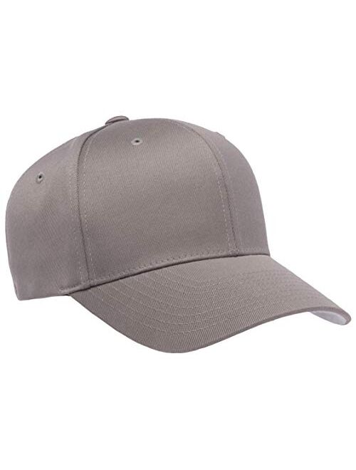 Flexfit Men's Athletic Baseball Fitted Cap, Gray, Large-X-Large