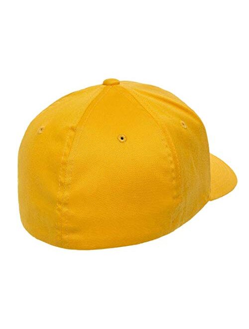 Flexfit Men's Athletic Baseball Fitted Cap, Gold, Large/X-Large