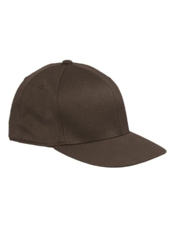 Yupoong Men's 6-Panel High-Profile Premium Fitted Cap