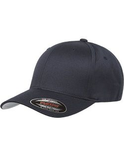 Men's Standard Wooly Combed Twill Fitted Baseball Cap