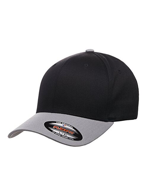 Flexfit Men's Athletic Baseball Fitted Cap-2-toned