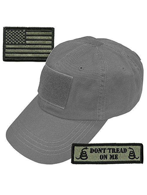 Gadsden and Culpeper Operator Cap Bundle - w USA/Dont Tread Patches