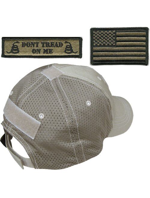 Gadsden and Culpeper Operator Cap Bundle - w USA/Dont Tread Patches