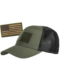 5.11 Trucker Tactical Cap & Patch Bundle - Black - Molon Patch