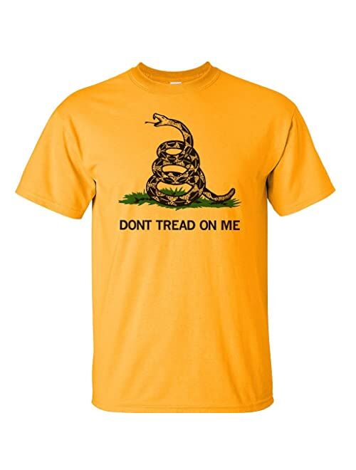 Gadsden and Culpeper Front Print Gadsden Dont Tread On Me T-Shirt