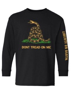 Longsleeve Dont Tread On Me Shirt - Black