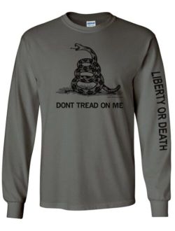 Charcoal Don't Tread On Me Longsleeve T-Shirt