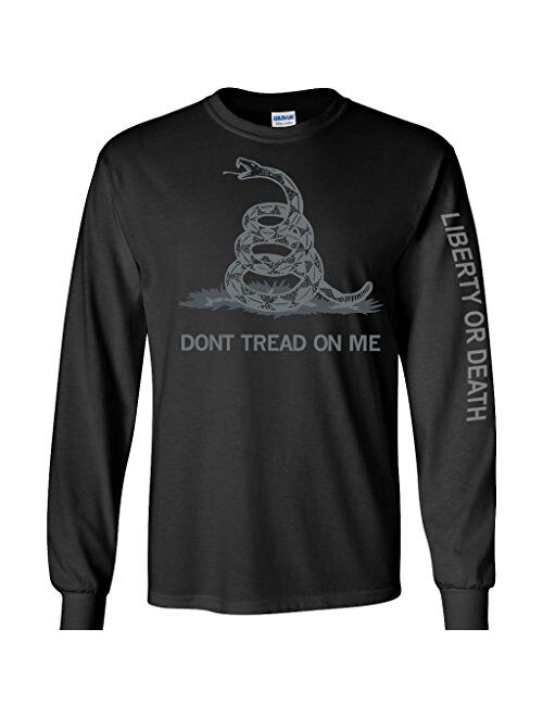 Gadsden And Culpeper Charcoal Don't Tread On Me Longsleeve T-Shirt