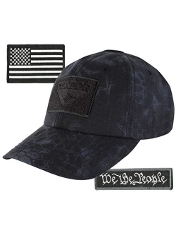 We The People & USA Tactical Patch with Condor Operator Cap Bundle - Navy Blue