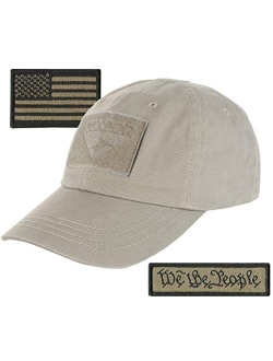 We The People & USA Tactical Patch with Condor Operator Cap Bundle - Navy Blue