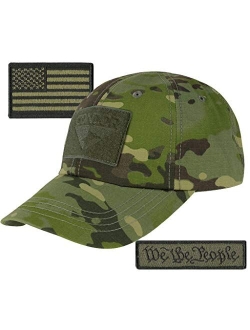 We The People & USA Tactical Patch with Condor Operator Cap Bundle - Navy Blue