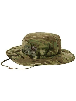 Multicam Tactical Patch & Boonie Bundle (2 Patches   Hat)