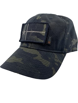 5.11 Tactical Hat & Patch Bundle - Multicam Black (All Styles)