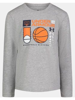 Little Boys' UA Basketball Division Long Sleeve