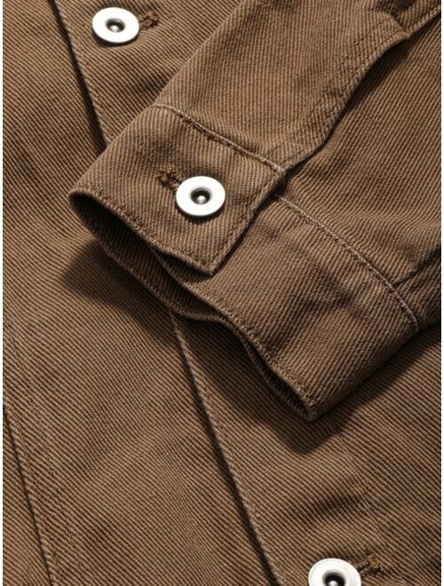 DAZY Men Cotton Flap Detail Jacket