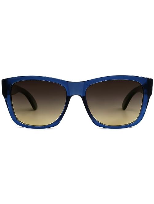 SOJOS Classic Square Polarized Sunglasses for Women Men Retro UV400 Sunnies SJ2280