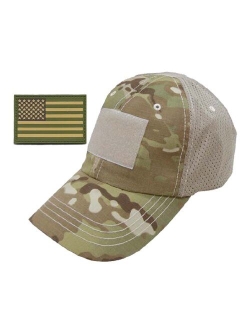 Bundle - 2 Items - Operator Cap & Matching PVC Tactical USA Patch