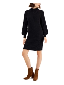 Style & Co Women's Mock-Turtleneck Sweater Dress, Created for Macy's