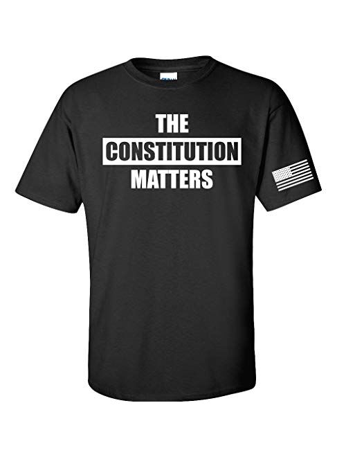 Gadsden and Culpeper The Constitution Matters T-Shirt - Black