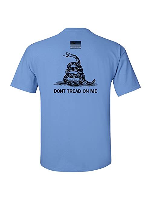 Gadsden And Culpeper The Classic - Gadsden Dont Tread On Me Shirt - Carolina Blue