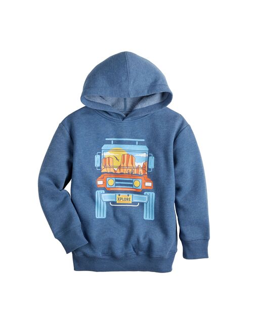 Boys 4-12 Jumping Beans Graphic Fleece Hoodie