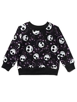 Lion King Toy Story Frozen Mickey Mouse Moana Ariel Girls French Terry Fashion Pullover Sweatshirt Infant to Big Kid