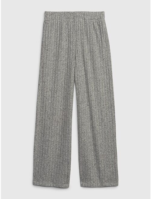 Gap Kids Softspun Wide-Leg Rib Leggings