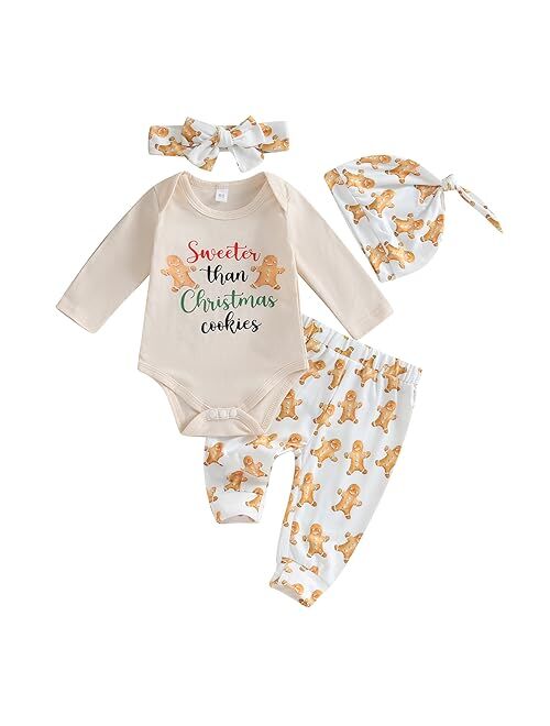 FYBITBO My First Halloween Baby Boy Girl Outfits Newborn Infant Cutest Pumpkin Romper Onesie Pants Hat Halloween Clothes Set