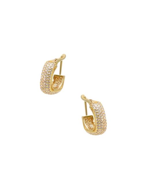 ETTIKA Little Reminders Crystal Mini Hoop Earrings