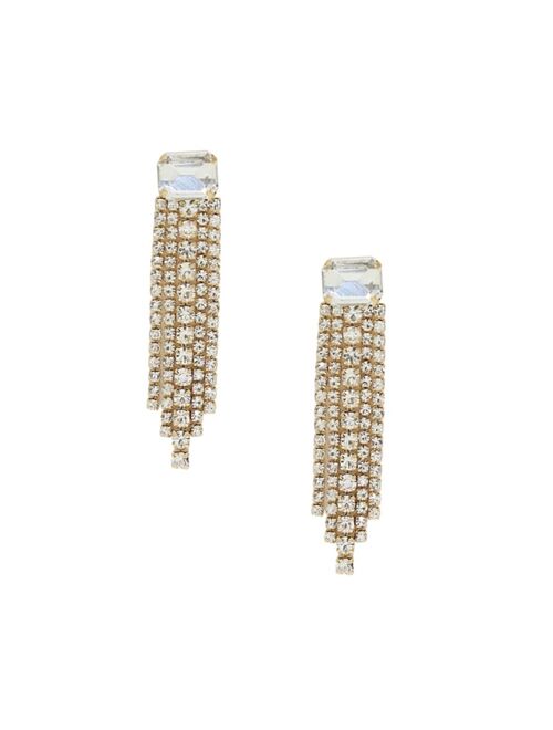 ETTIKA Formal Crystal Fringe Drop Earrings