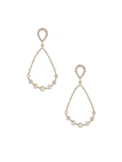 ETTIKA Droplet 18K Gold Plated Dangle Earrings