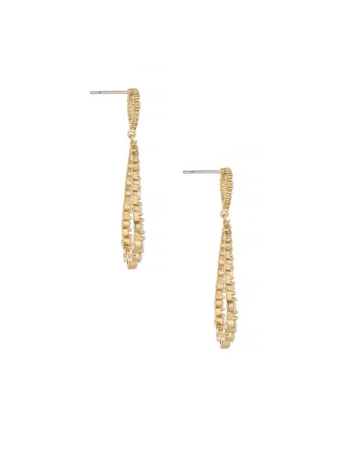 ETTIKA Droplet 18K Gold Plated Dangle Earrings