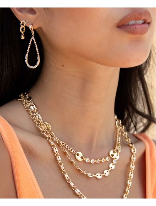 ETTIKA Crystal Teardrop Earrings