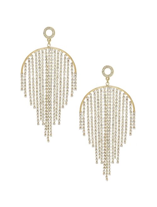 ETTIKA Crystal Elegance Fringe Earrings