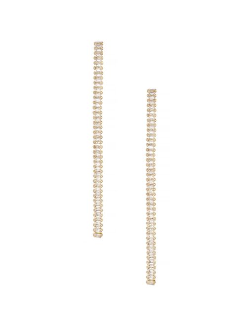 ETTIKA Singular 18K Gold Plated Drop Earrings