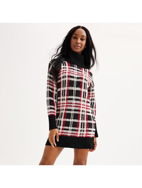 Juniors' SO Turtleneck Sweater Dress