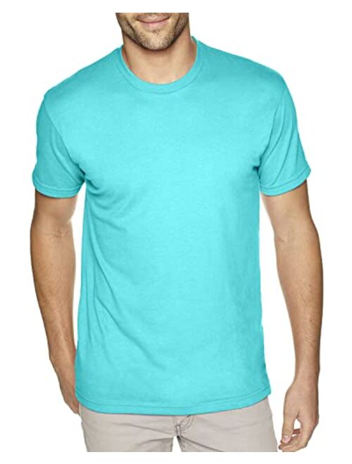 Next Level Apparel Men's Premium Fitted Sueded Crewneck T-Shirt