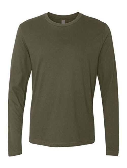 Next Level Apparel Next Level Mens Premium Fitted Long Sleeve Crew-3601