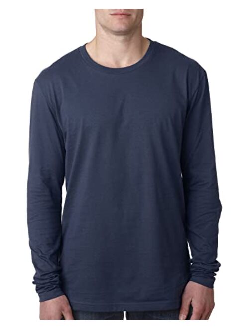 Next Level Apparel Next Level Mens Premium Fitted Long Sleeve Crew-3601