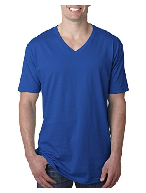 Next Level Apparel The Next Level Next Level Men's Premium Fitted Short Sleeve V-Neck T-Shirt