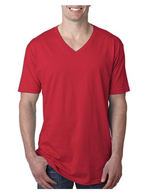 Next Level Apparel The Next Level Next Level Men's Premium Fitted Short Sleeve V-Neck T-Shirt