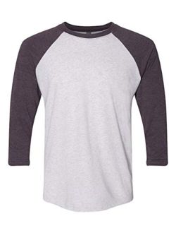 The Next Level Next Level 6051 Unisex Triblend 3/4-Sleeve Raglan