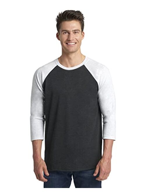 The Next Level Next Level 6051 Unisex Triblend 3/4-Sleeve Raglan