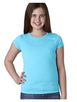 Next Level Apparel The Next Level Next Level Big Girls Princess Rib Knit Softness T-Shirt