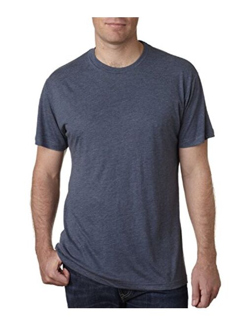 Next Level Apparel Next Level NL6010 Men's Tri-Blend 50% Polyester/25% Cotton/25% Rayon Crew Neck Tee